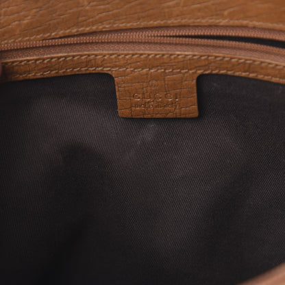 Gucci Monogram Small Bamboo Tote Brown 14 of 19