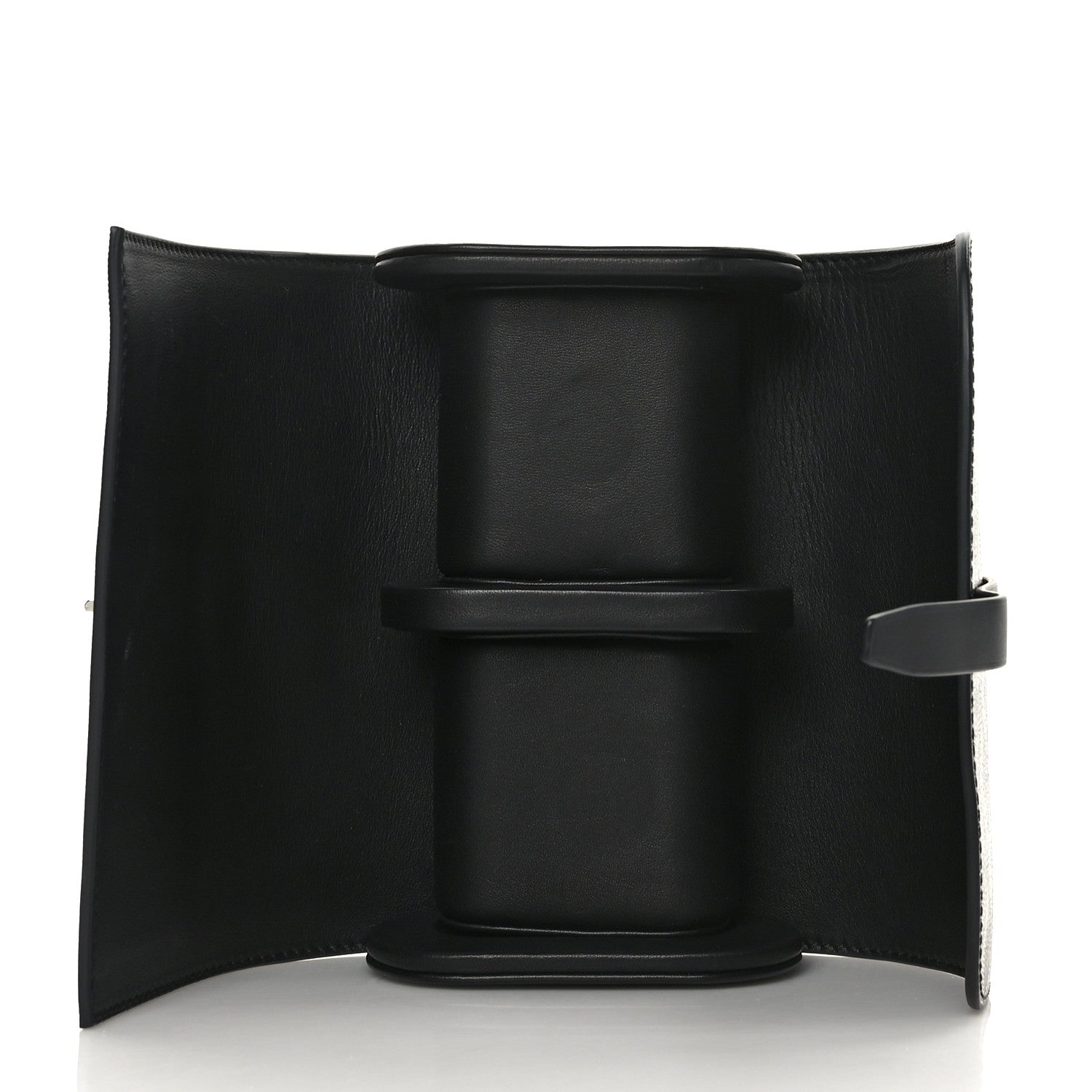 Goyard Goyardine Double Travel Watch Case Black 4 of 7