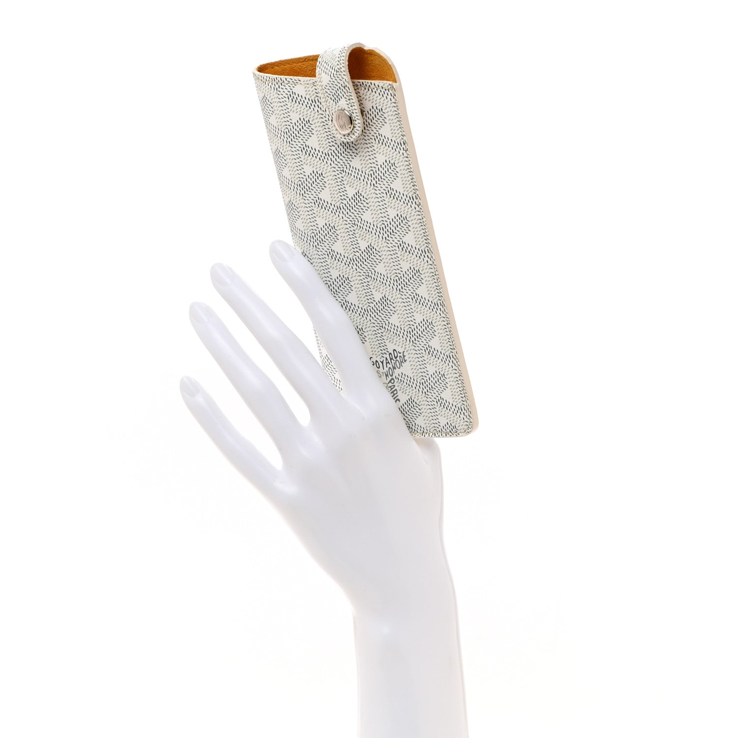 Goyard Goyardine Montmartre Glasses Case White 2 of 11