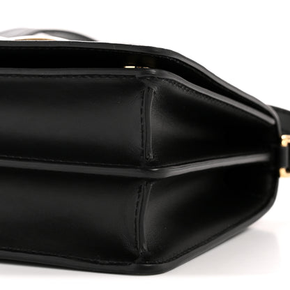Dolce & Gabbana Calfskin 3.5 Flap Top Handle Bag Black 10 of 14