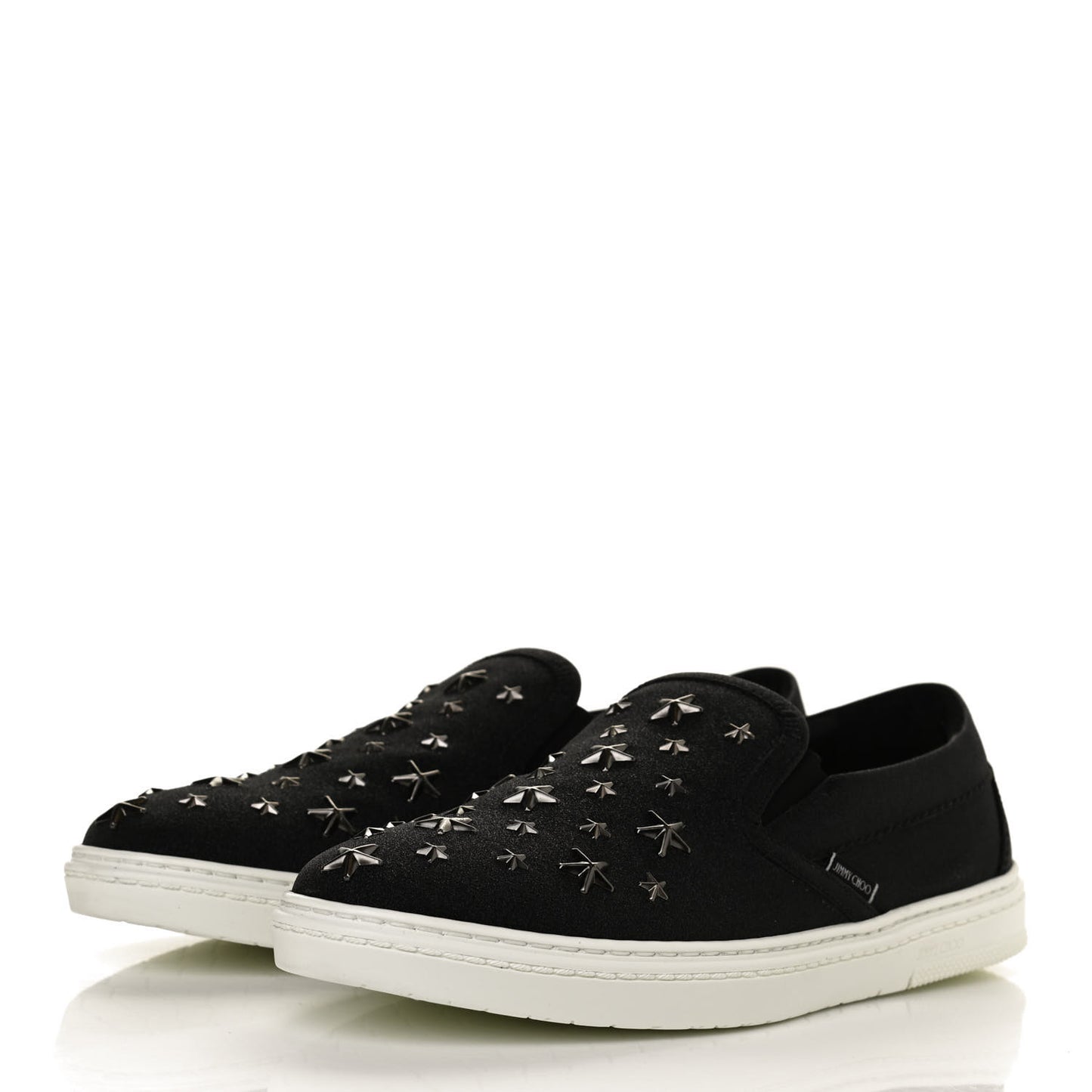 Fine Glitter Suede Mens Grove Sneakers 40.5 Black