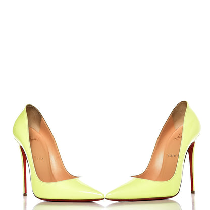 Christian Louboutin Patent So Kate 120 Pumps 39.5 Neon 9 of 12