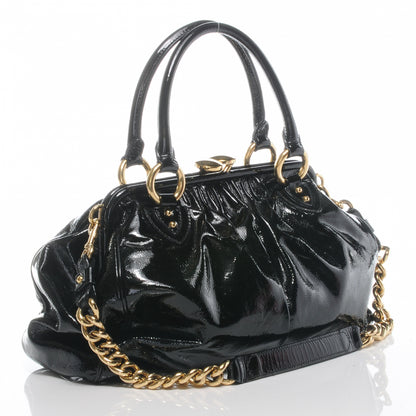 Marc Jacobs Patent Stam Black 3 of 7