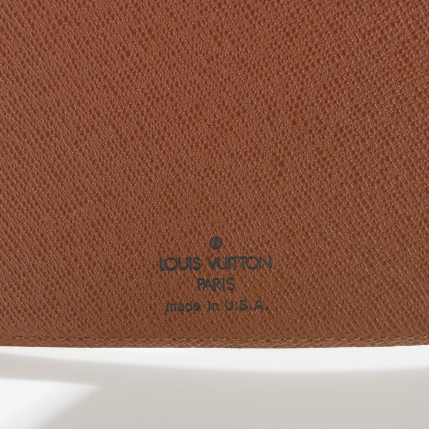Monogram Desk Agenda Cover