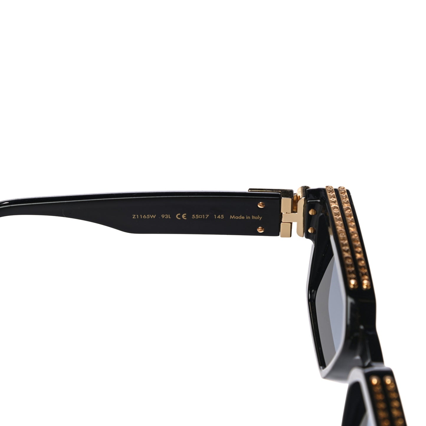 Acetate 1.1 Millionaires Sunglasses Z1165E Black