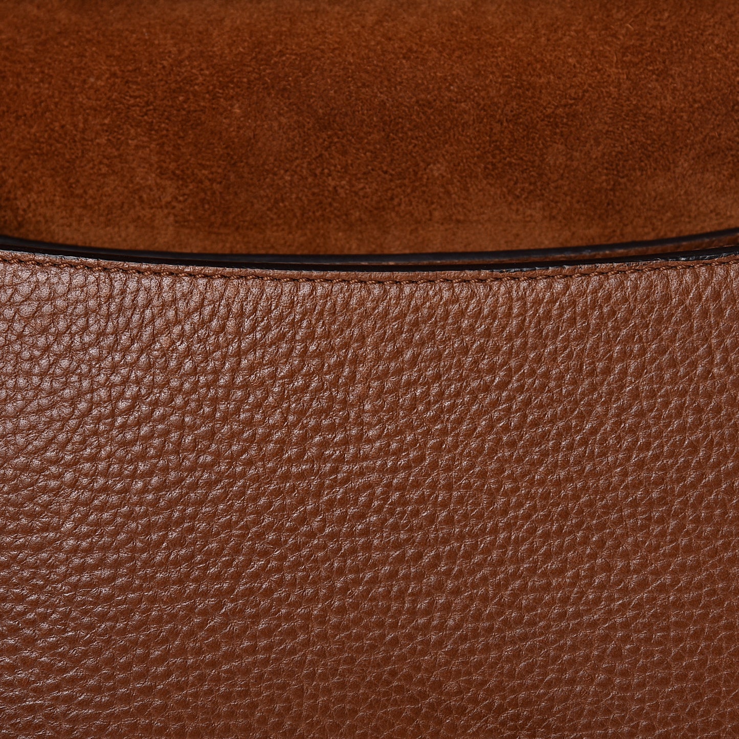 Small Classic Grain Calfskin Amberley Satchel Oak