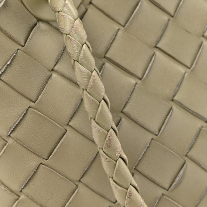 Bottega Veneta Nappa Intrecciato Small Andiamo Shoulder Bag Travertine 14 of 15