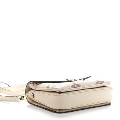 Louis Vuitton Empreinte Monogram Giant Pochette Metis Creme Bois De Rose 4 of 10