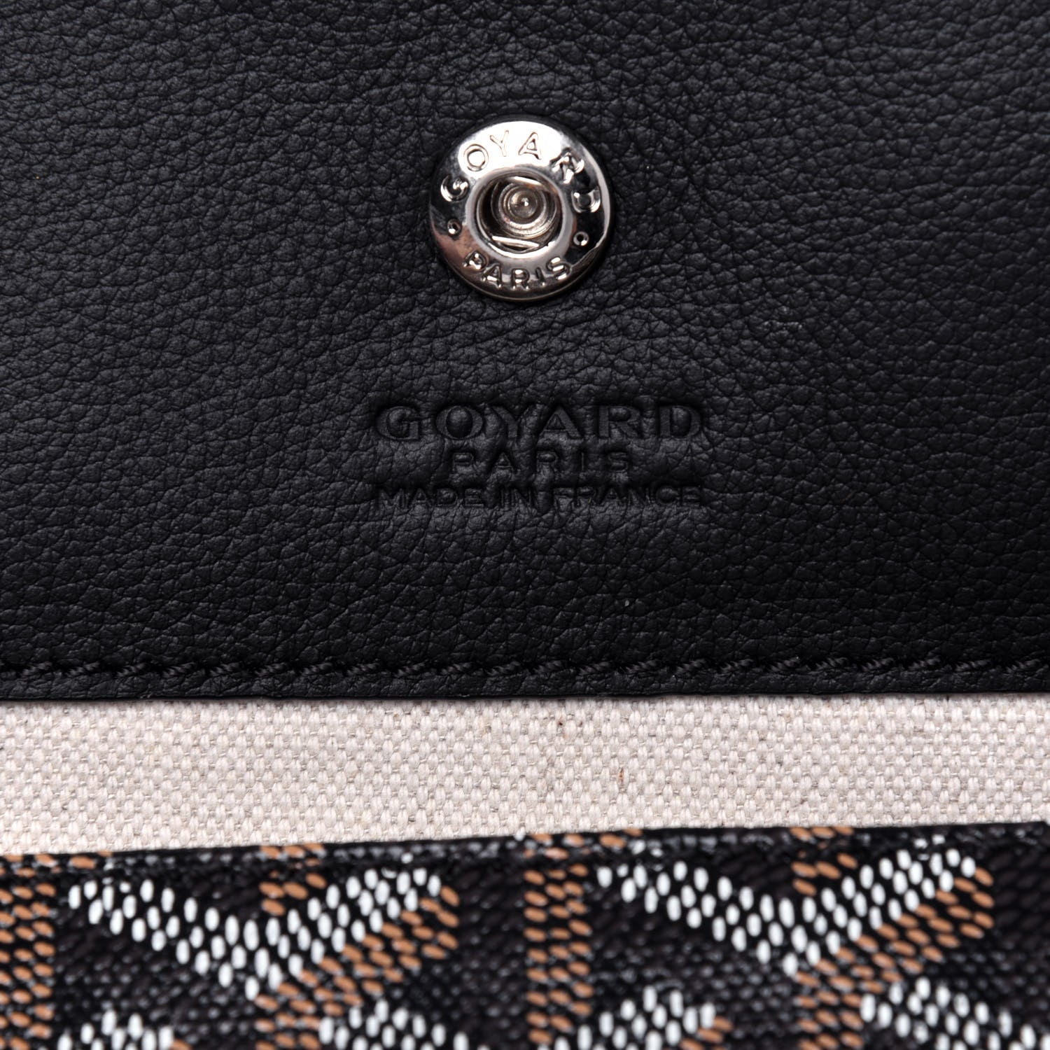 Goyard Goyardine Saint Louis GM Black 6 of 8