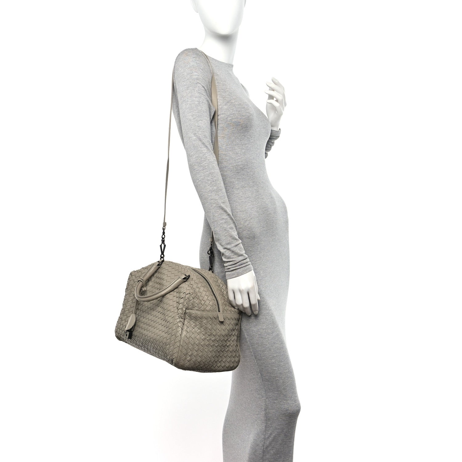 Bottega Veneta Nappa Intrecciato Boston 5 of 27