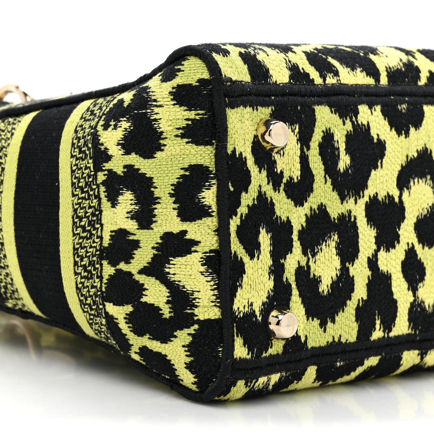 Canvas Mizza Embroidered Medium Lady D-Lite Lime Pop