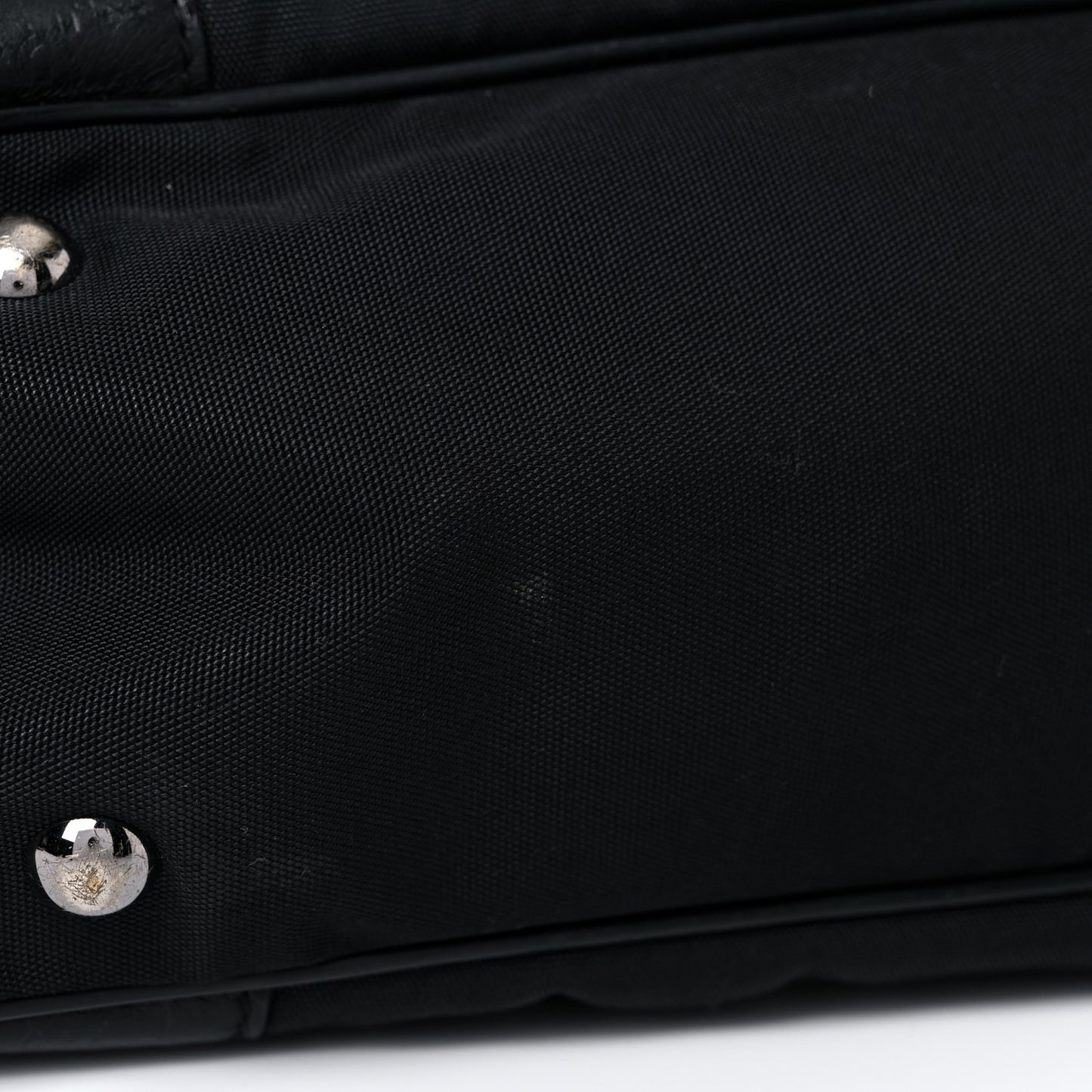 Guccissima Nylon Briefcase Black