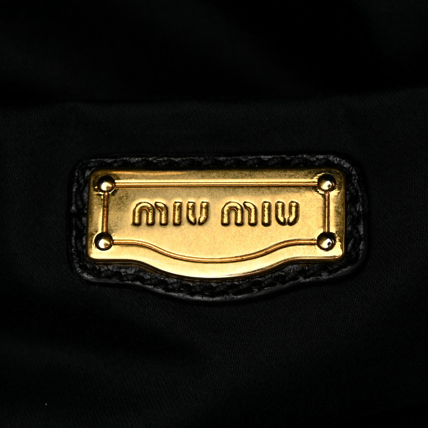 Vitello Lux Peggy Bow Tote Black