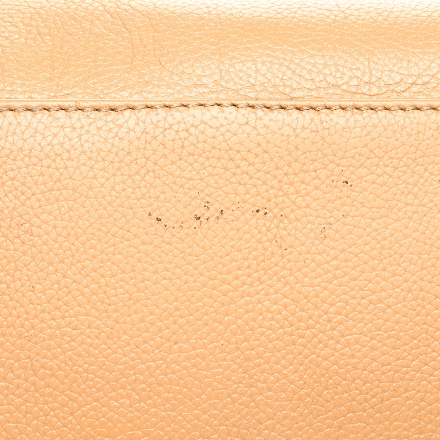 Calfskin Cerf Executive Shopper Tote Beige