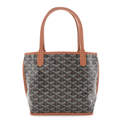 Goyard Goyardine Reversible Mini Anjou Black Gold 1 of 17