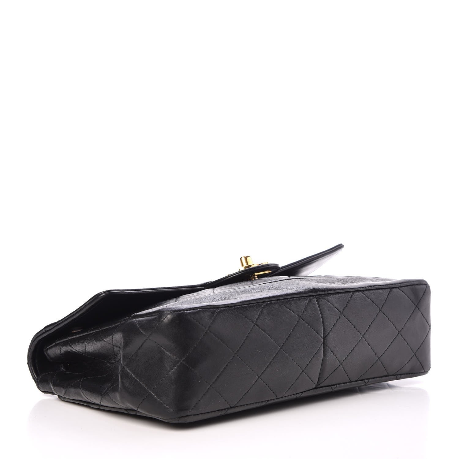 Chanel Lambskin Quilted Small Single Flap Black 5 of 14