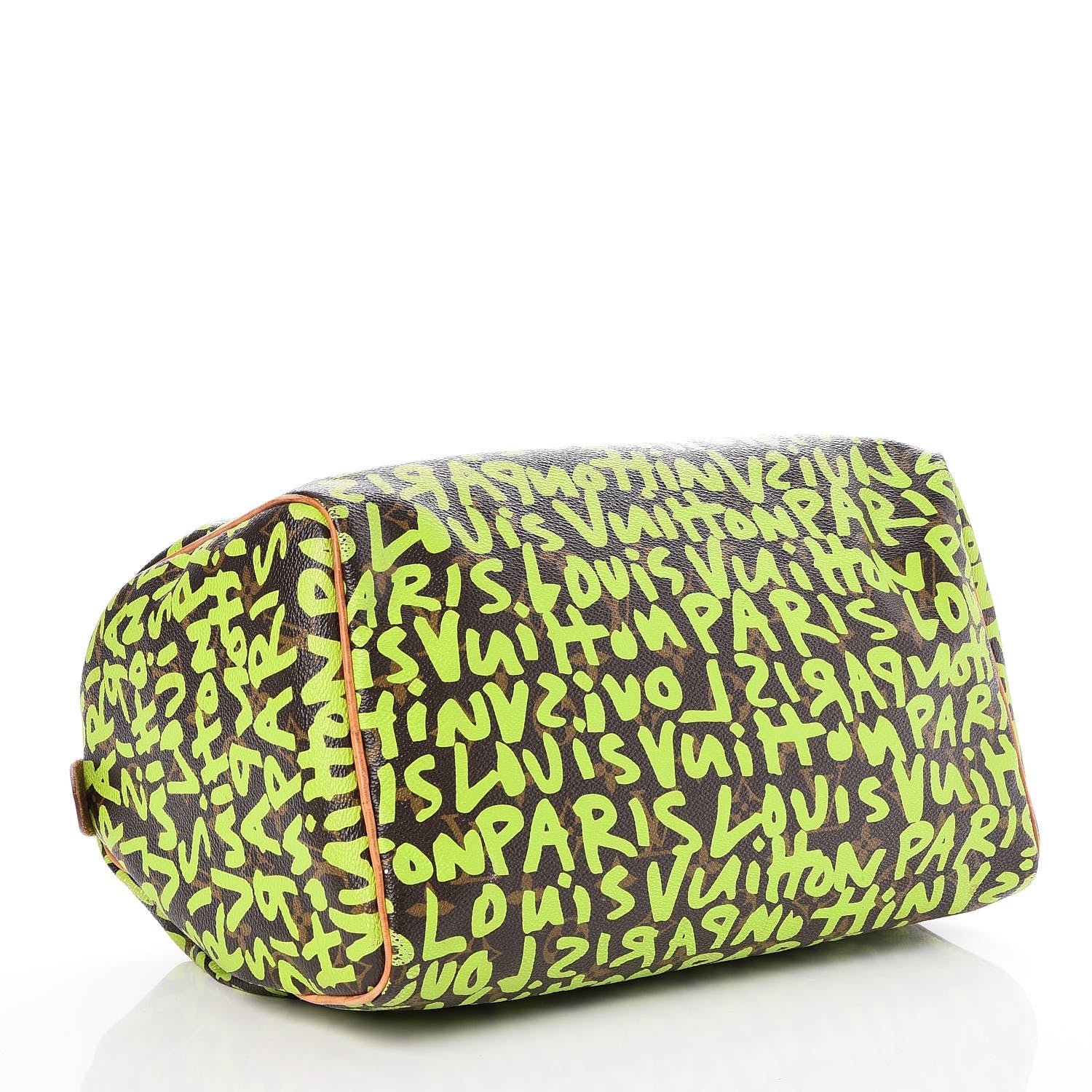 Louis Vuitton Monogram Graffiti Speedy 30 Green 4 of 13