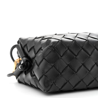 Bottega Veneta Nappa Intrecciato Mini Loop Camera Bag Black 9 of 10