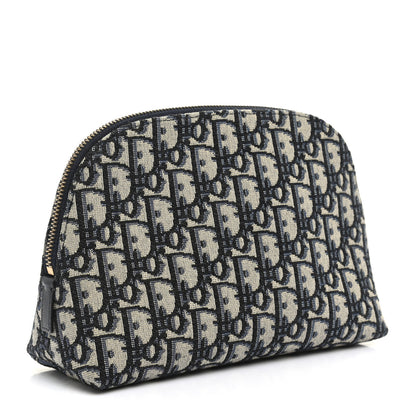 Christian Dior Oblique Cosmetic Pouch Blue 3 of 8