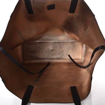MCM Grained Calfskin Medium Reversible Wandel Tote Black 8 of 16