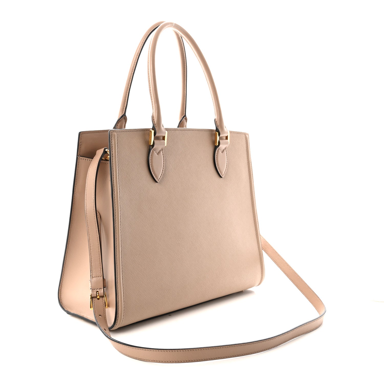 Prada Saffiano Soft Calfskin Large Tote Cammeo 3 of 9
