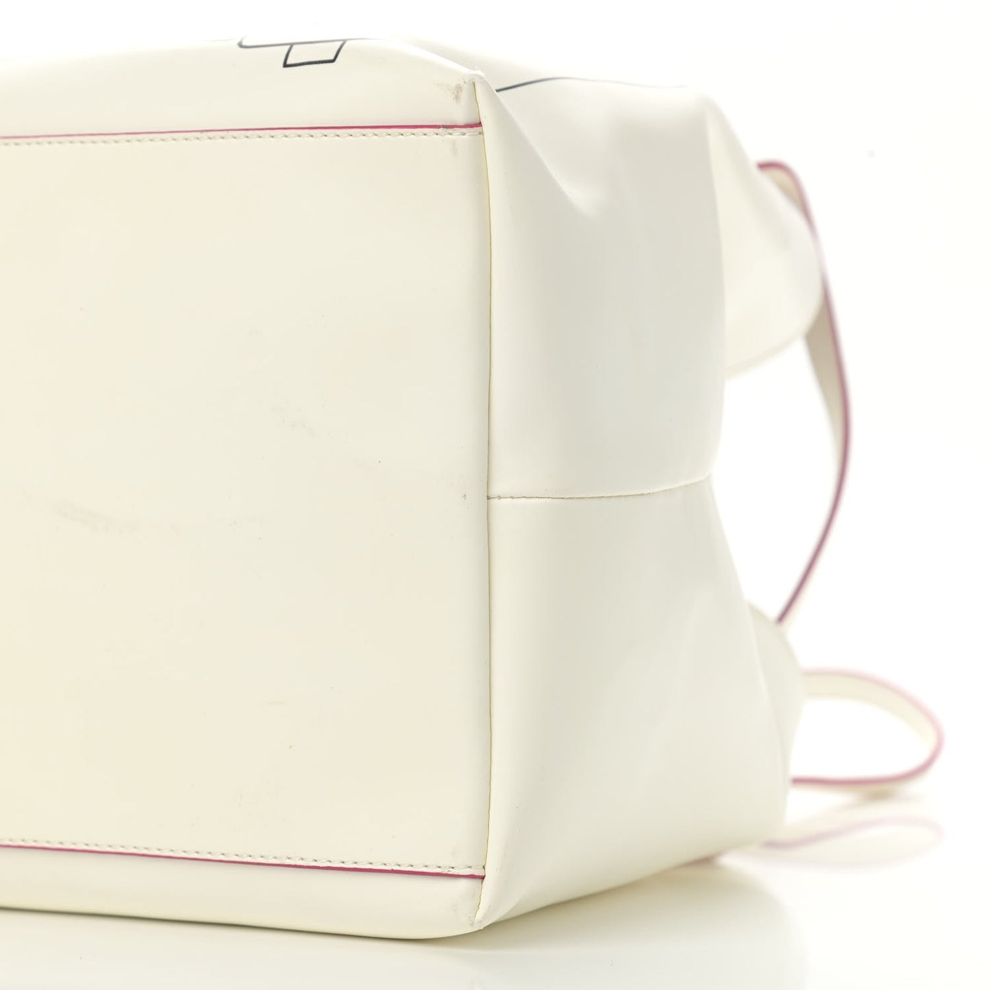 Canvas English Bull Terrier Print Medium Sara Tote White Multicolor