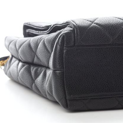 Chanel Caviar Quilted Flap Shoulder Bag Black 9 of 13