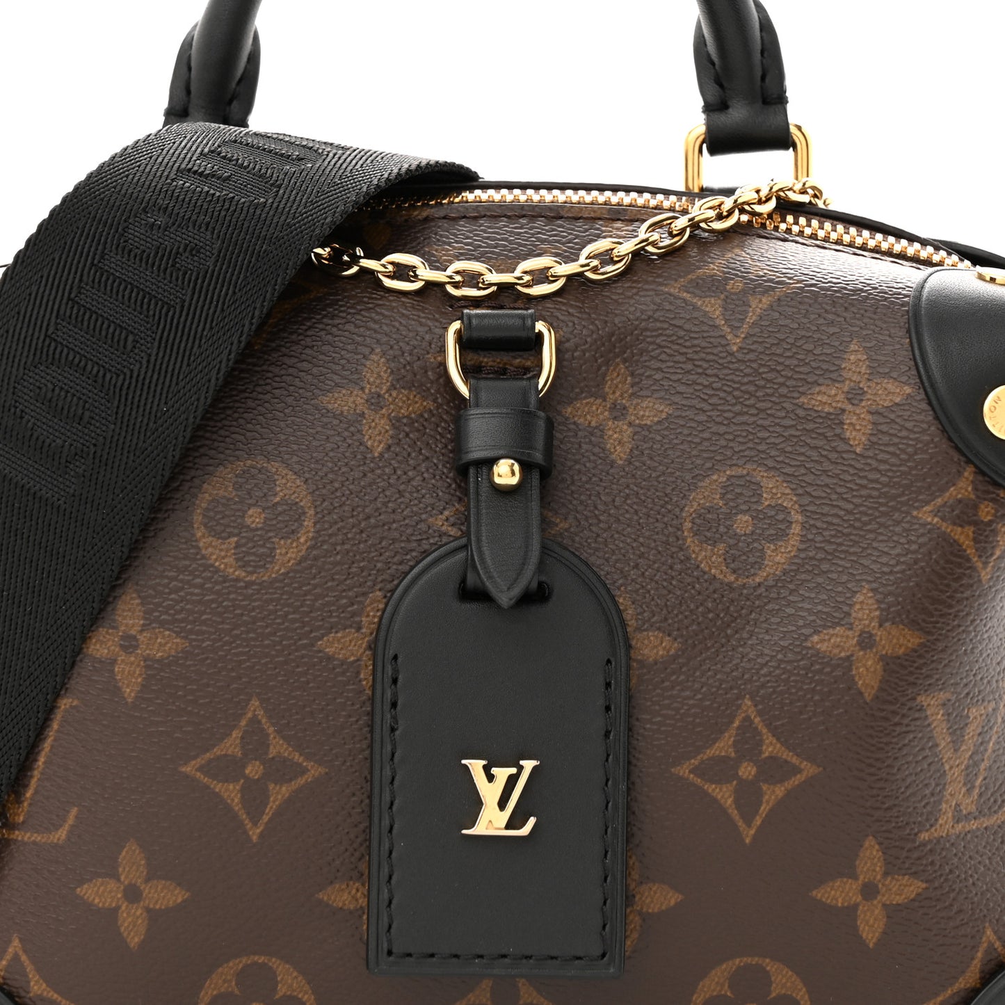 Monogram Petite Malle Souple Black