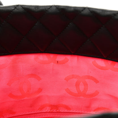 Chanel Calfskin Quilted Large Cambon Tote Black 13 of 13