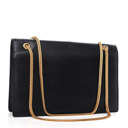 Saint Laurent Calfskin Studded Medium Betty Black 3 of 9