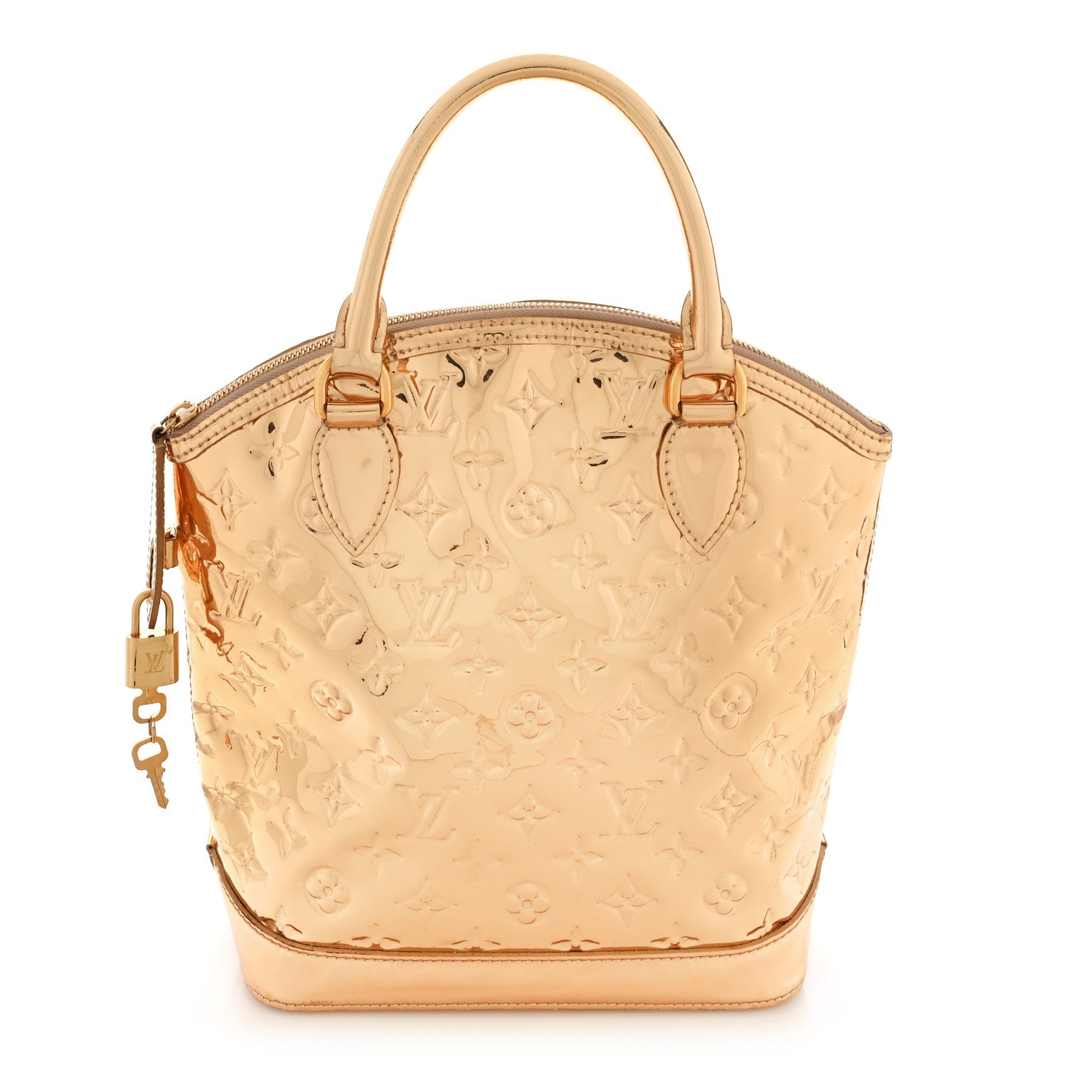 Louis Vuitton Monogram Miroir Lockit Gold 1 of 9
