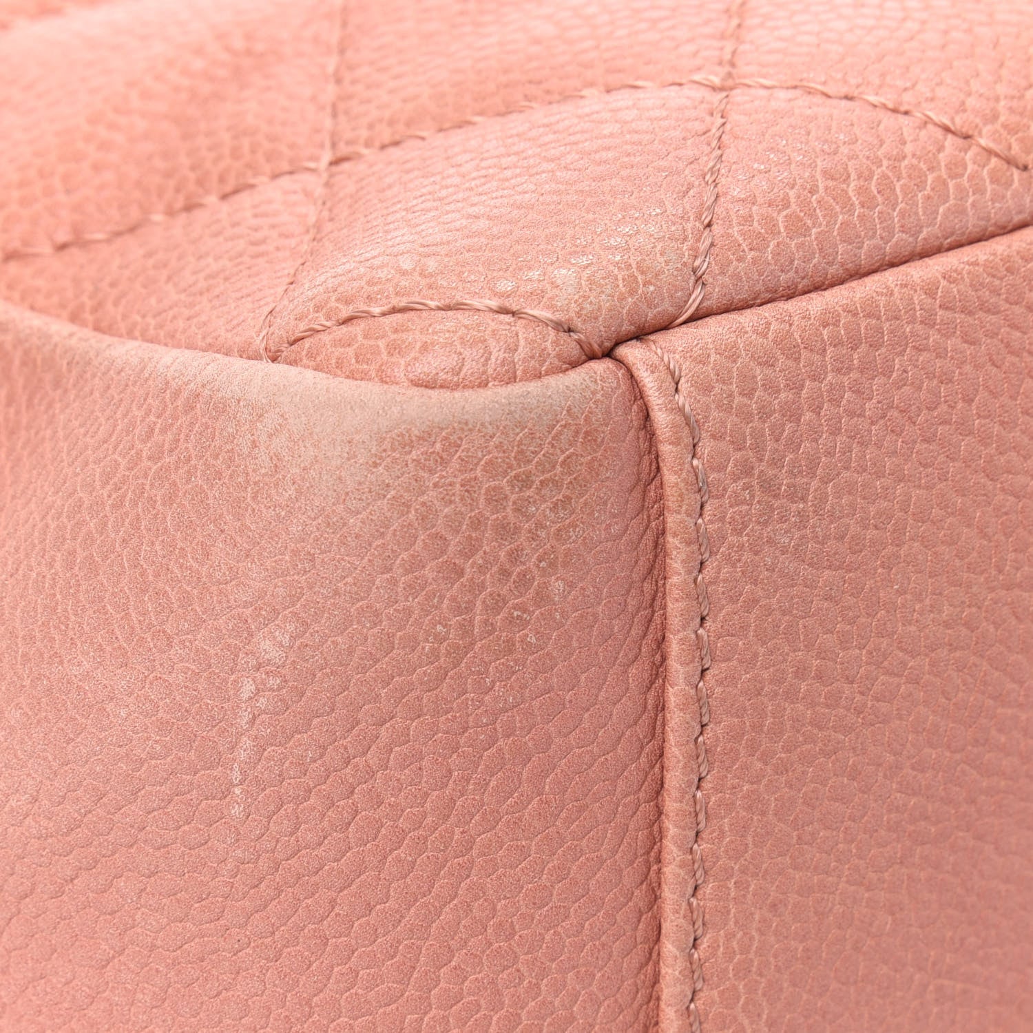 Chanel Caviar Quilted Petit Shopping Tote PST Pink 9 of 22