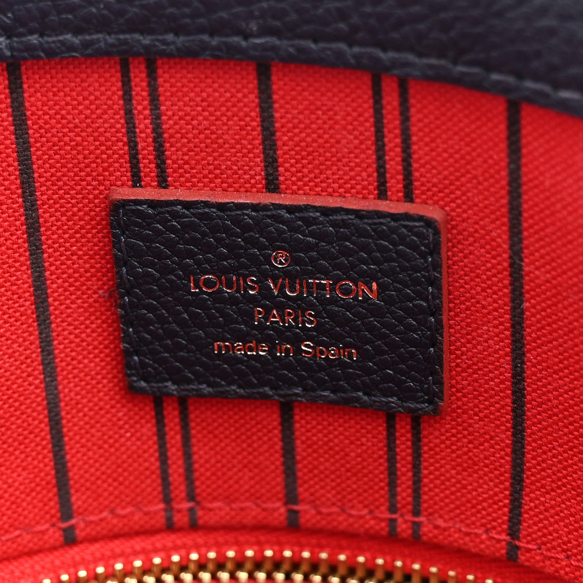Louis Vuitton Empreinte Pont Neuf MM Marine Rouge 6 of 12