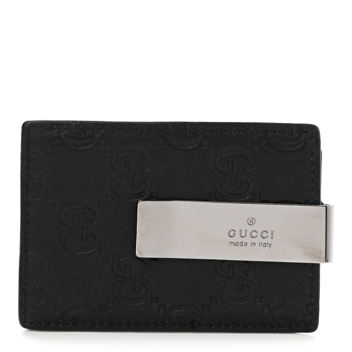Guccissima Money Clip Black