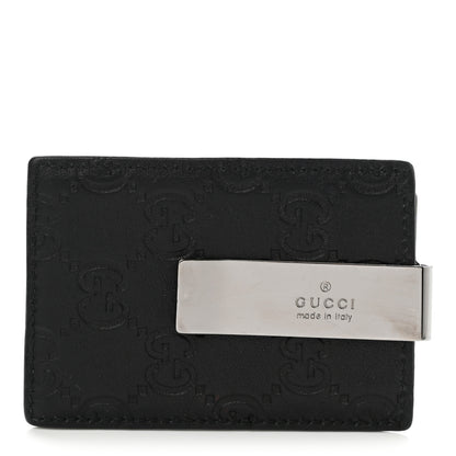 Gucci Guccissima Money Clip Black 1 of 7