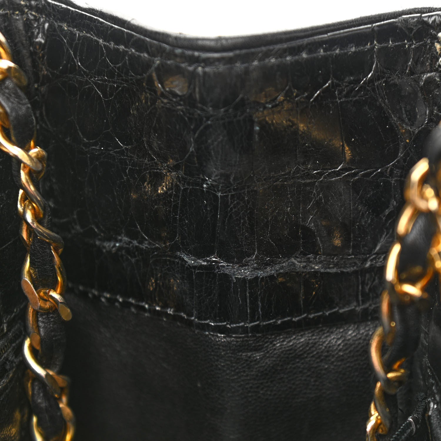 Chanel Alligator Tote Black 18 of 18