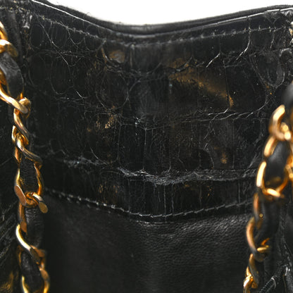 Chanel Alligator Tote Black 18 of 18