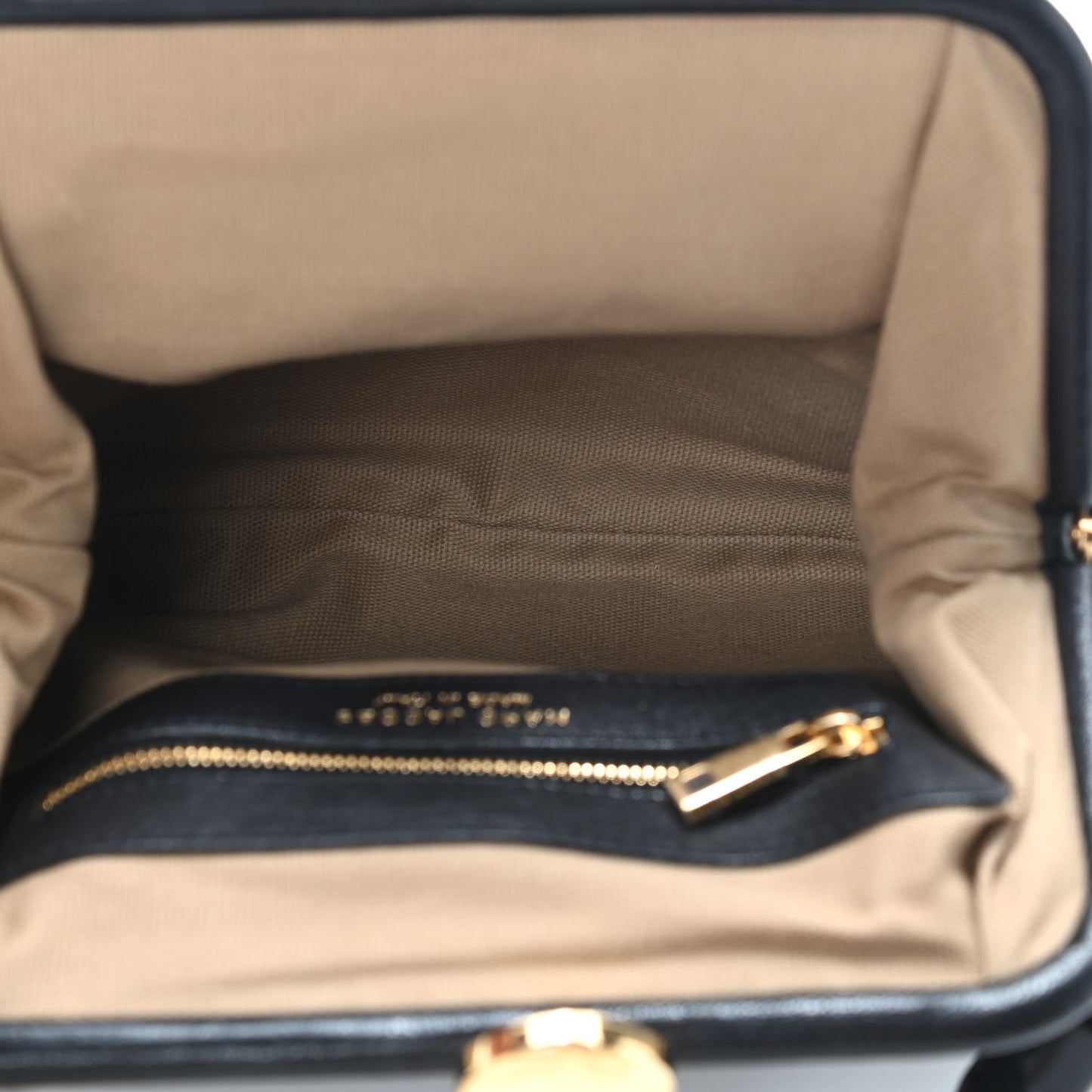 Calfskin Quilted Stam Black