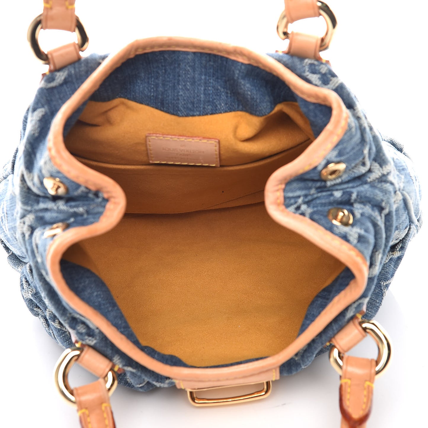 Monogram Denim Pleaty Blue