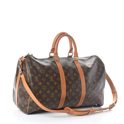 Louis Vuitton Monogram Keepall Bandouliere 45 3 of 20