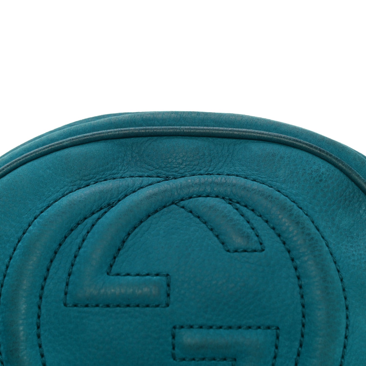 Gucci Vitello Range Mini Soho Chain Bag Deep Cobalt 14 of 17