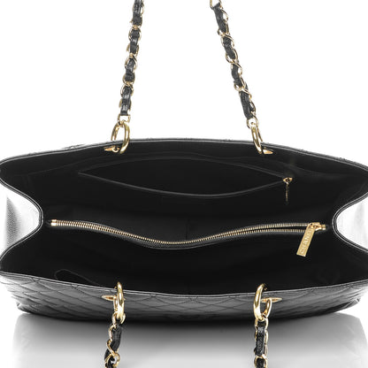 Chanel Caviar Quilted XL Grand Shopping Tote GST Black 5 of 8