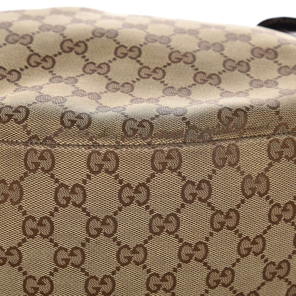 Gucci Monogram Medium Pelham Braided Tote Bag Dark Brown 9 of 13