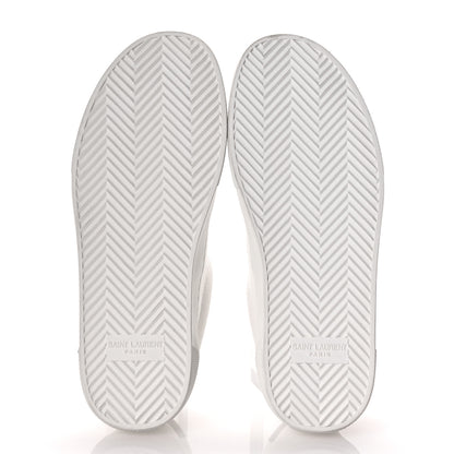 Saint Laurent Canvas Venice Sneakers 36.5 White 6 of 8