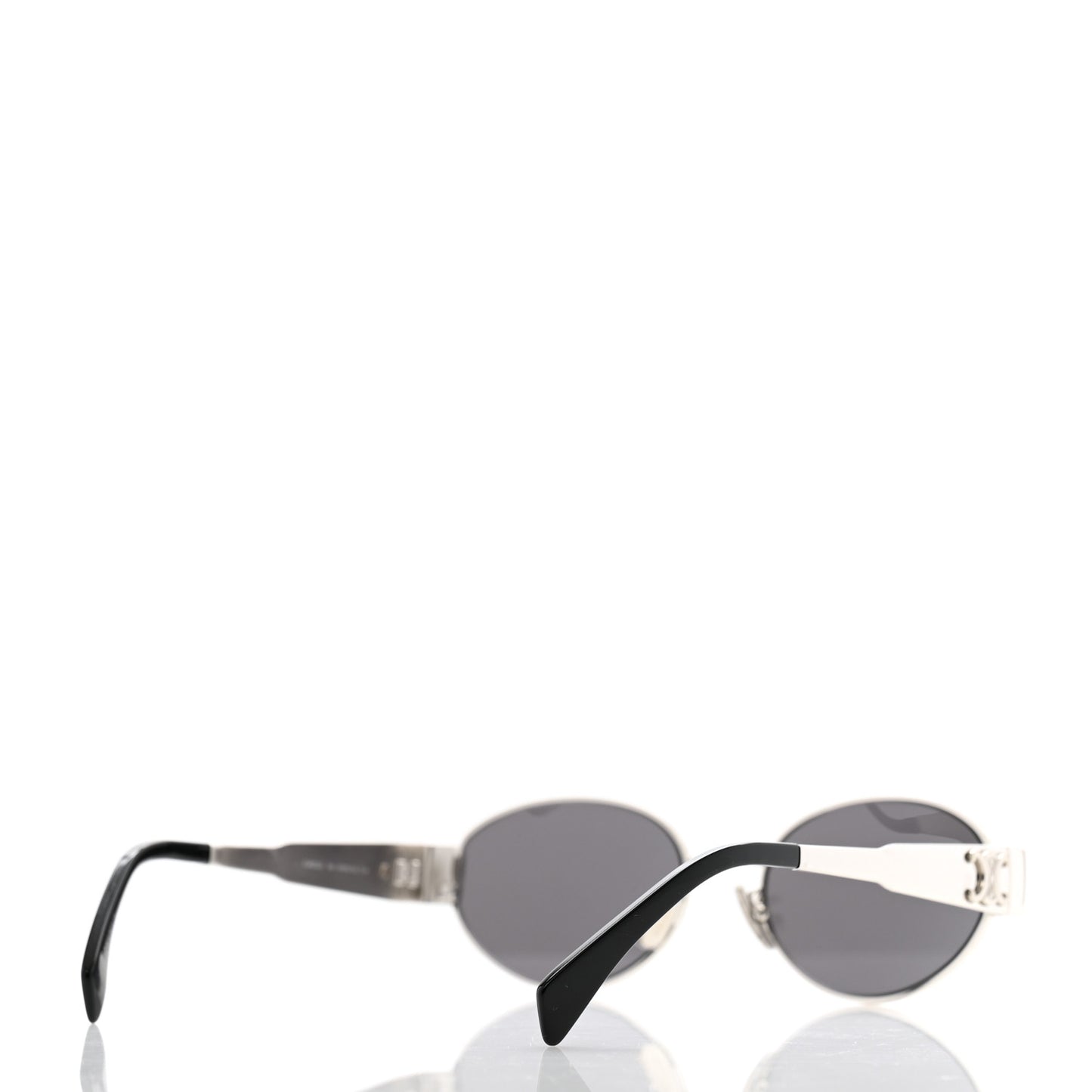 Metal Triomphe 01 Sunglasses CL40235U Silver Black