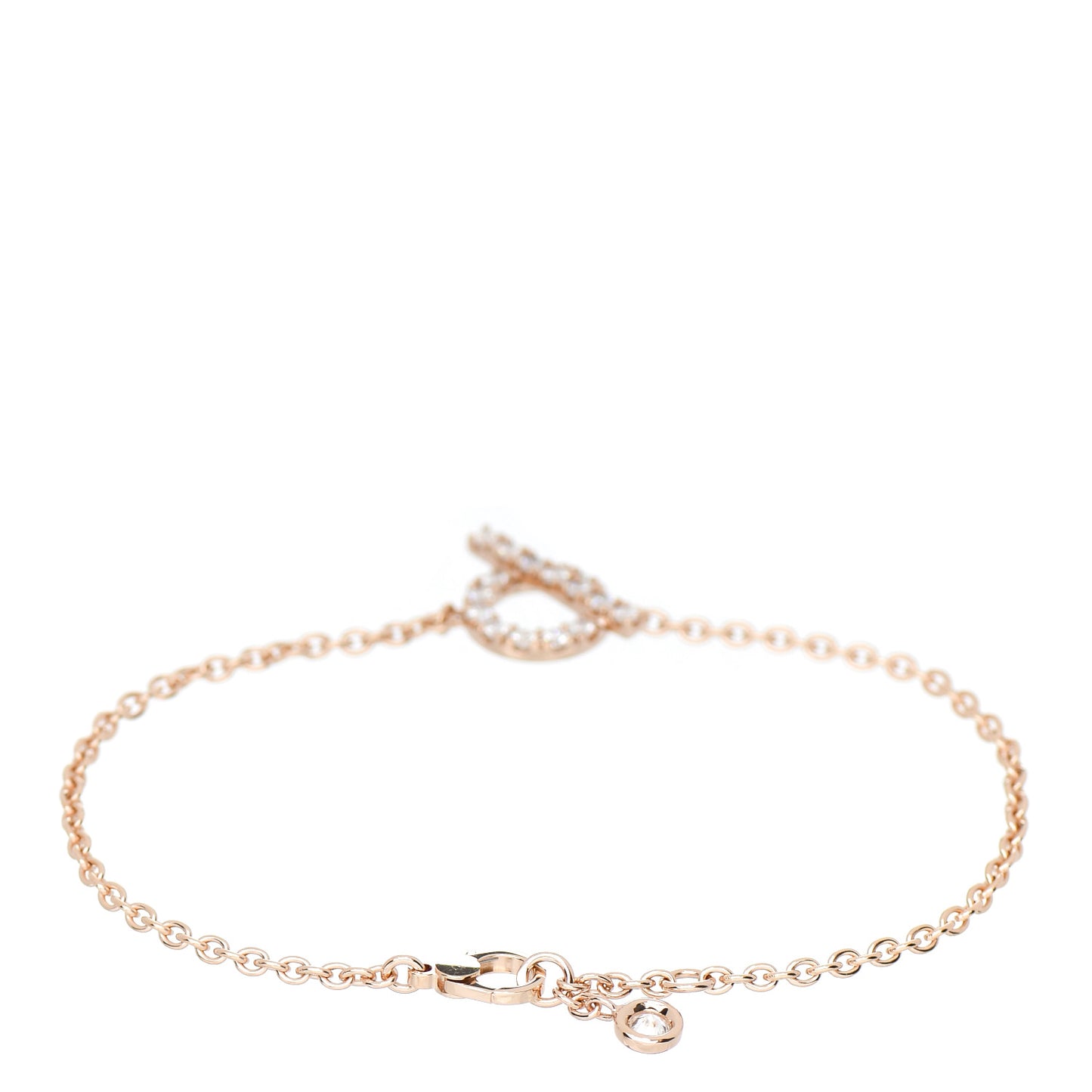 18K Rose Gold Diamond Finesse Bracelet ST