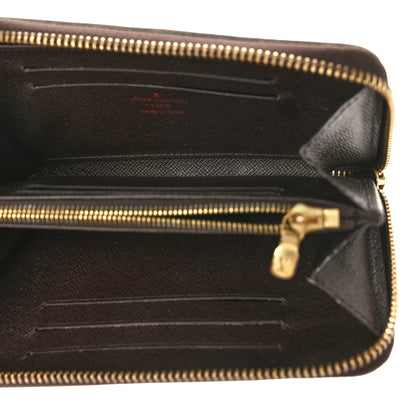 Louis Vuitton Damier Ebene Porte-Monnaie Zippy Wallet 5 of 9
