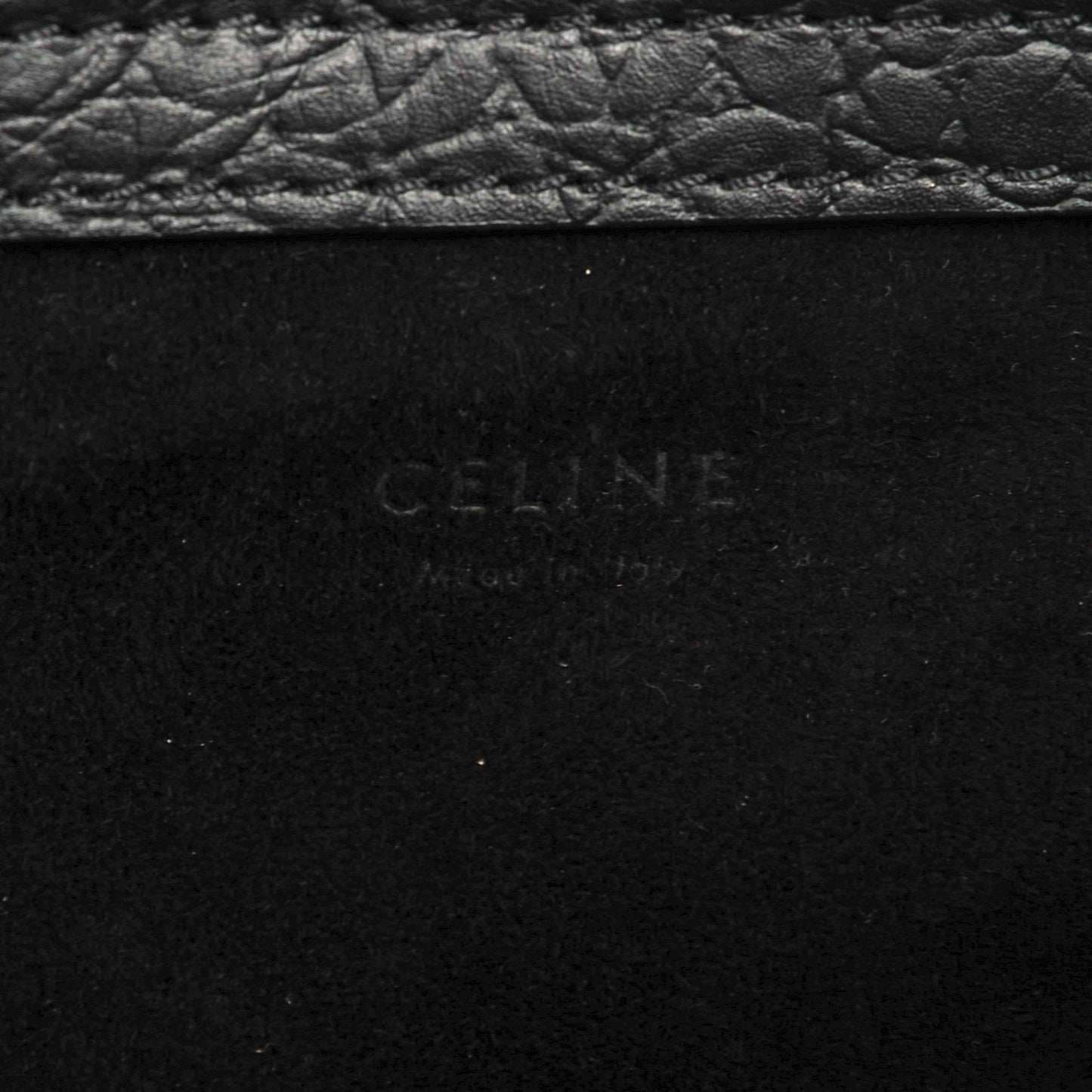 Crocodile Embossed Calfskin Medium Phantom Luggage Black