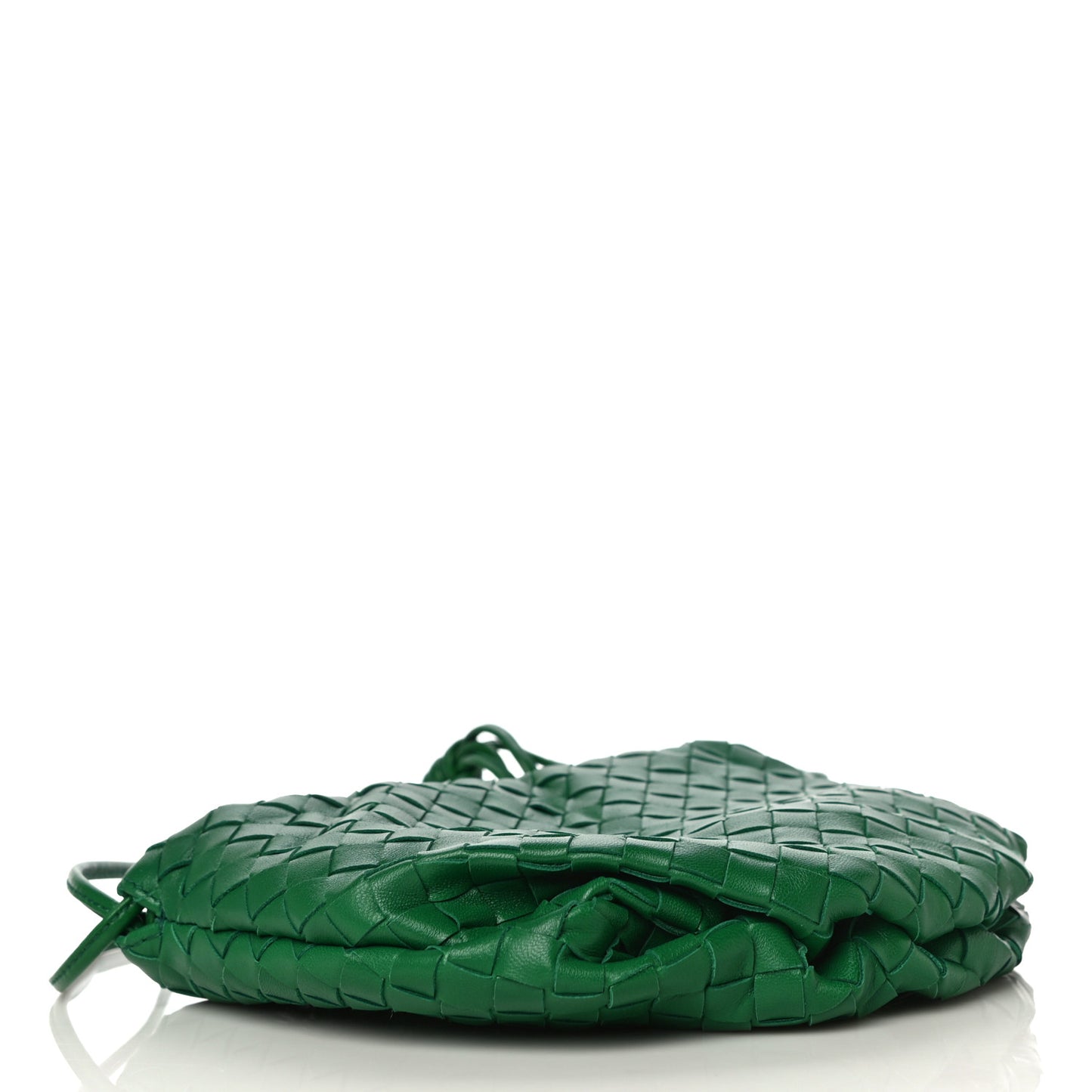 Nappa Intrecciato Mini Bulb Racing Green