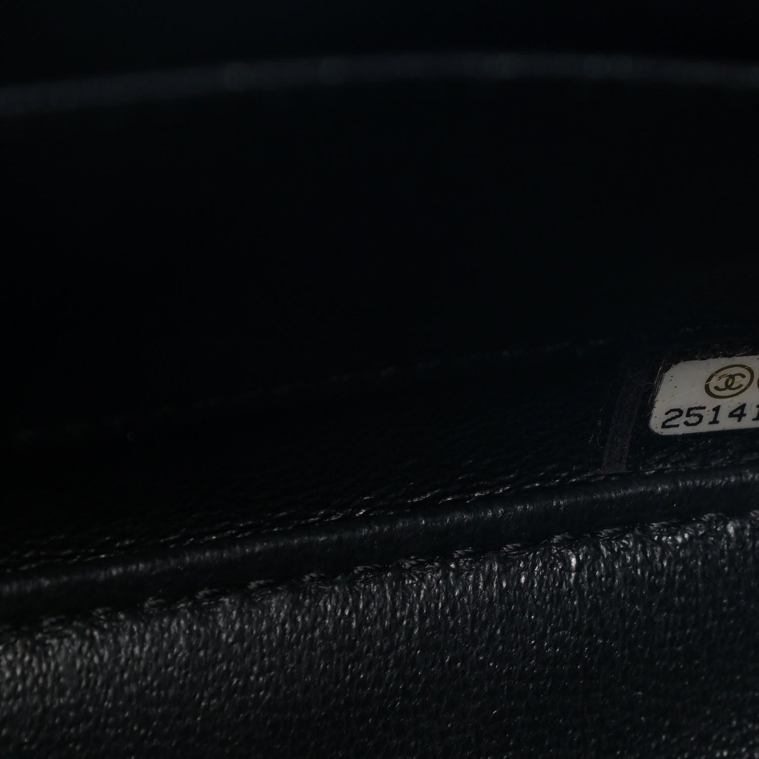 Chanel Caviar Quilted Large CC Filigree Vanity Case Black 8 of 11